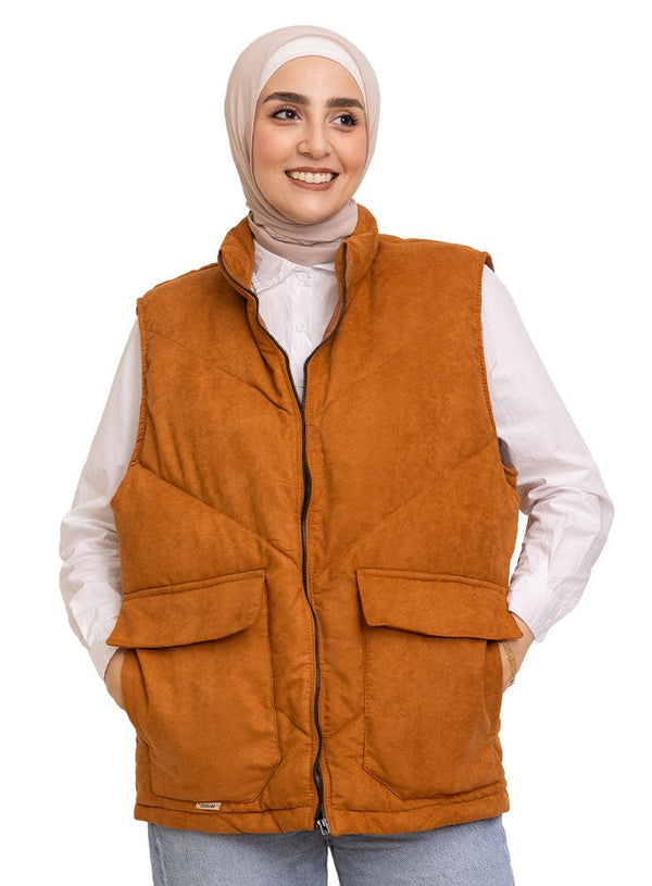 Hafan Velvet Vest - Design 3 - Khotwh